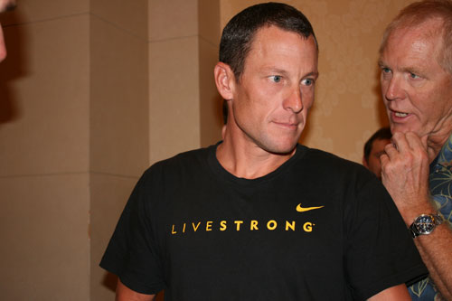 Lance Armstrong got his revenge at the Leadville Trail 100 today and set a 